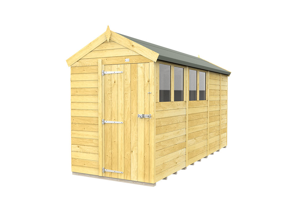 5ft x 13ft Apex Shed