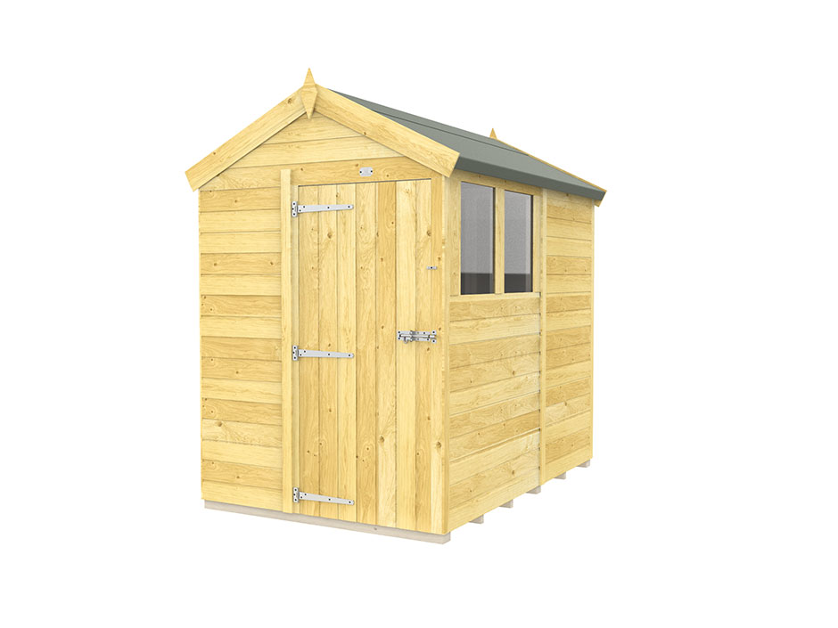 5ft x 7ft Apex Shed