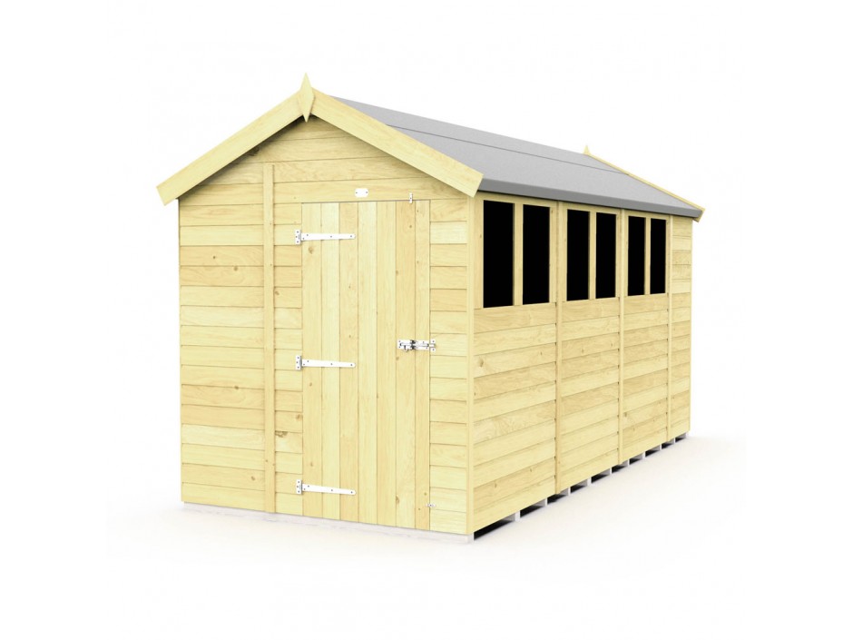 6ft x 15ft Apex Shed