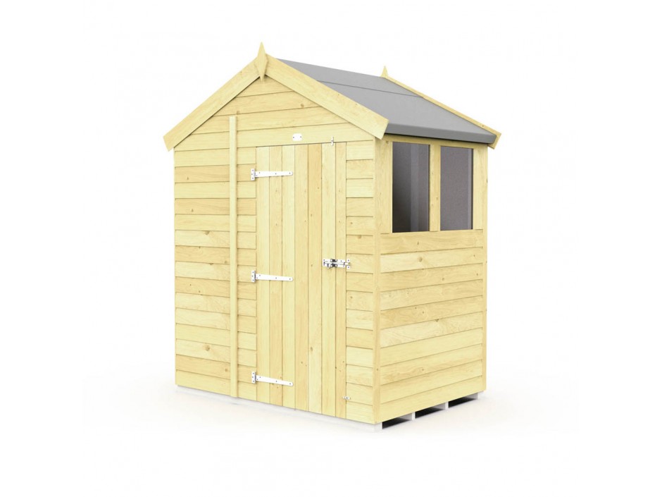 6ft x 4ft Apex Shed