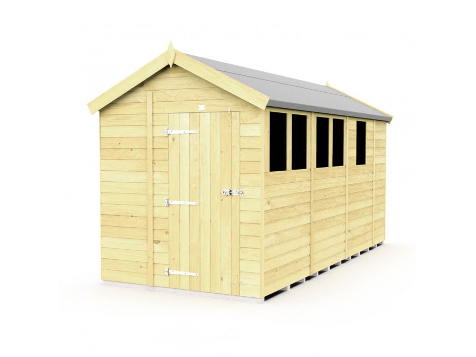 7ft x 13ft Apex Shed