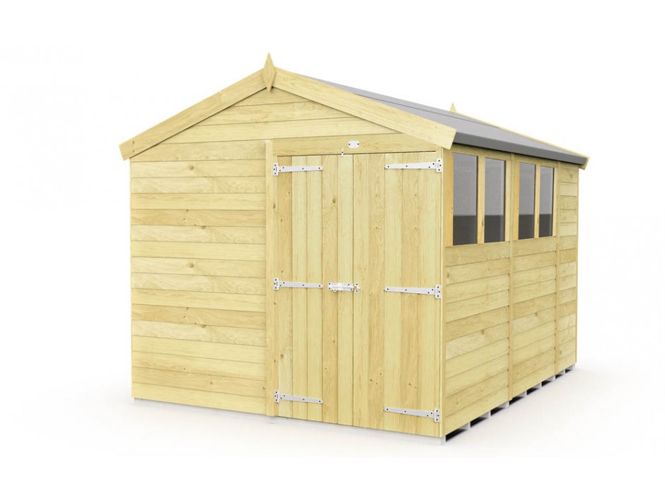 8ft x 11ft Apex Shed