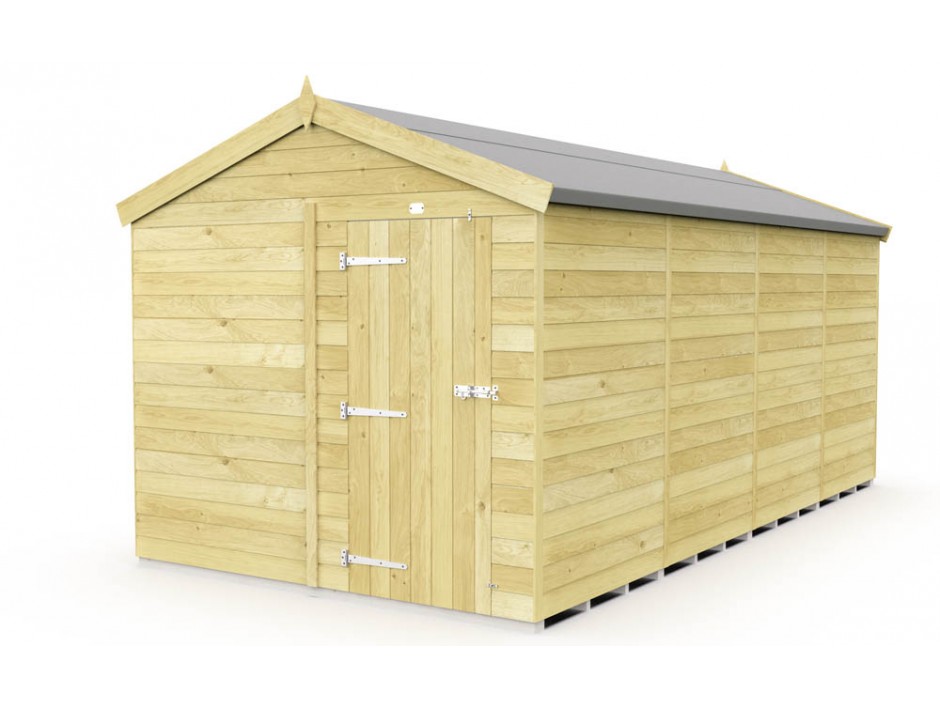 8ft x 16ft Apex Shed