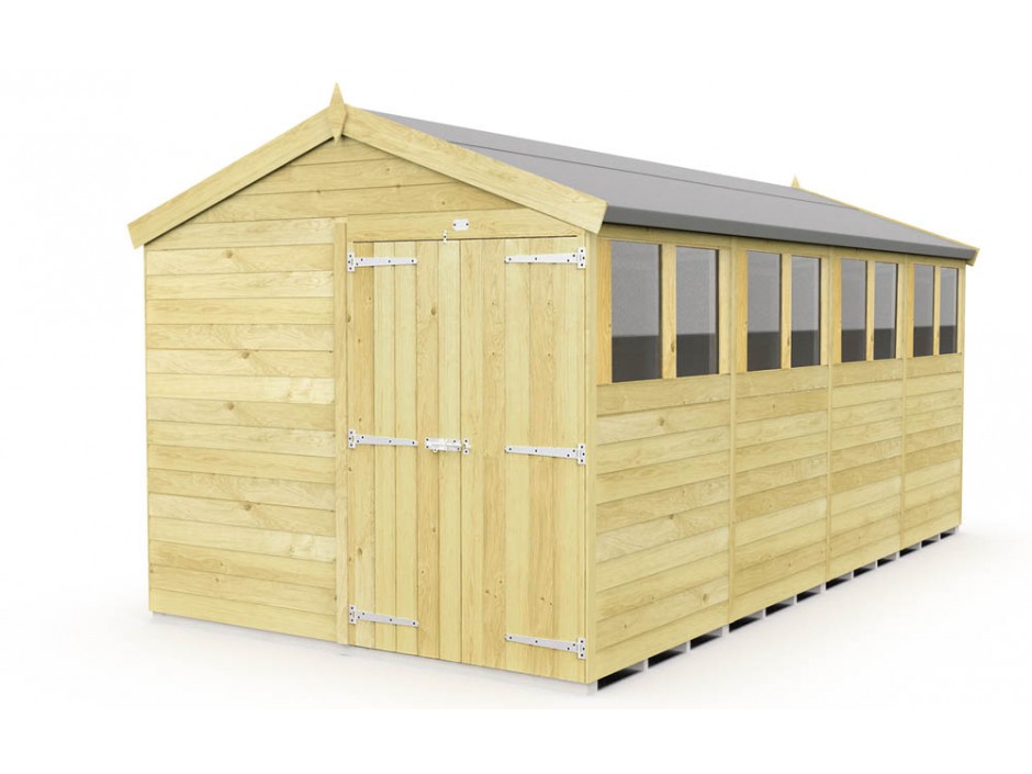 8ft x 16ft Apex Shed