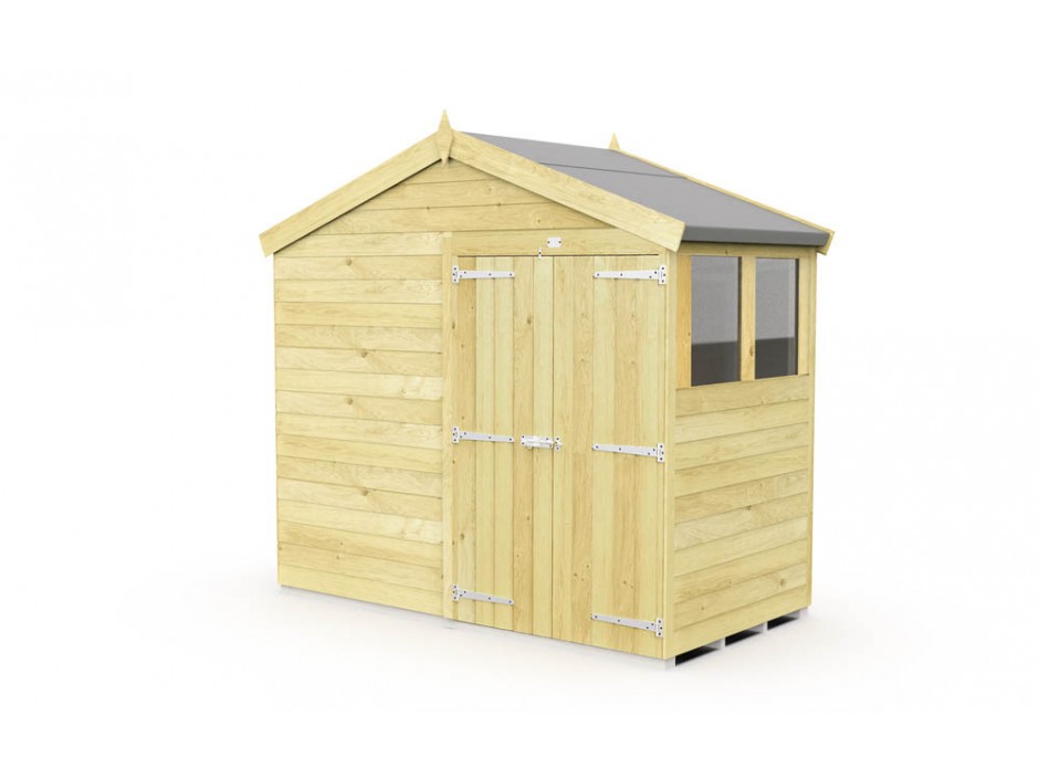 8ft x 4ft Apex Shed