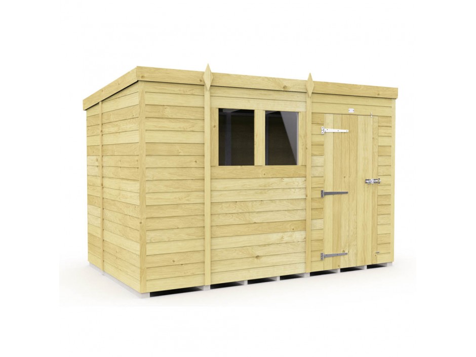 10ft x 6ft Pent Shed