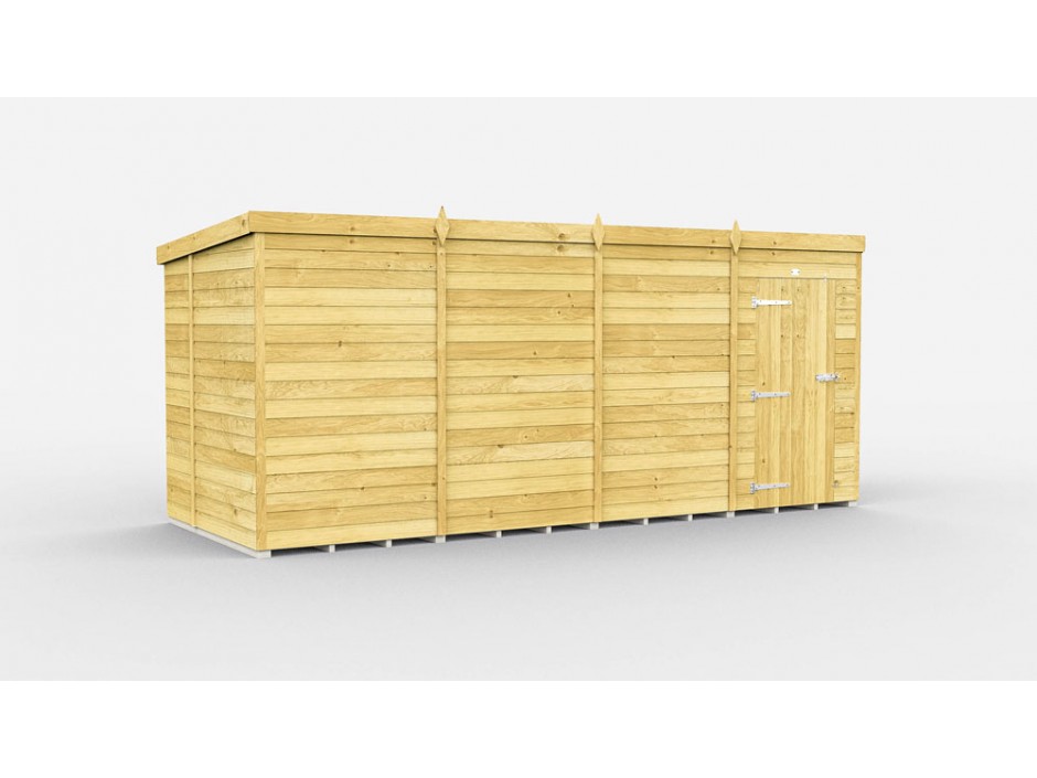 13ft x 6ft Pent Shed