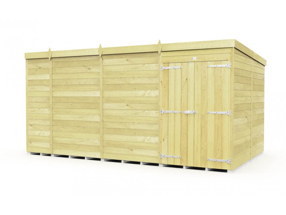 13ft x 8ft Pent Shed