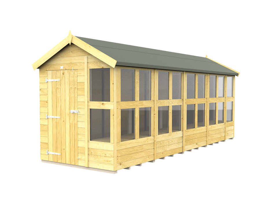 18ft x 6ft Apex Potting Shed