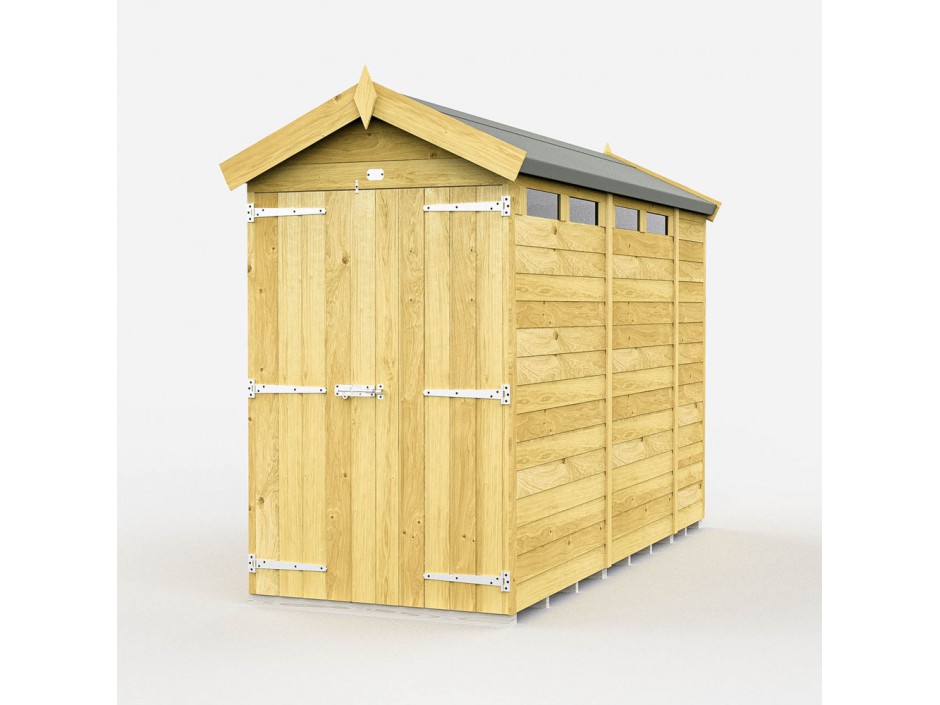 4ft x 10ft Apex Shed - Ren Garden Buildings