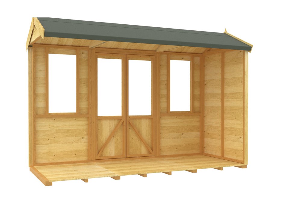 4ft x 10ft Apex Summer House