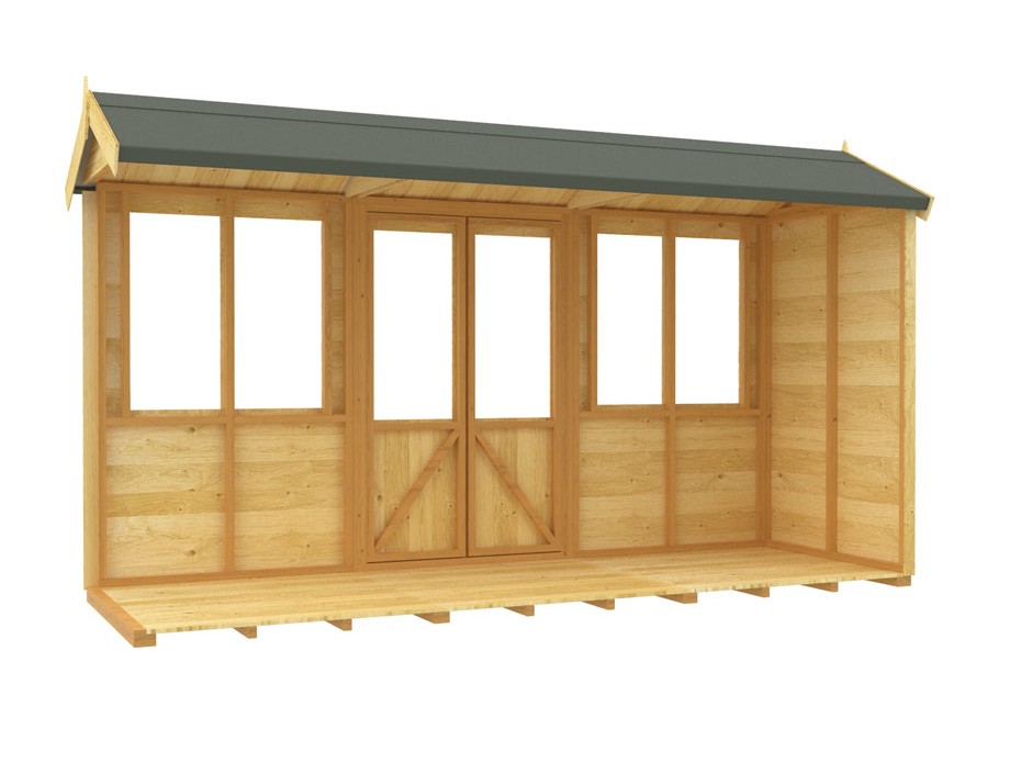 4ft x 12ft Apex Summer House