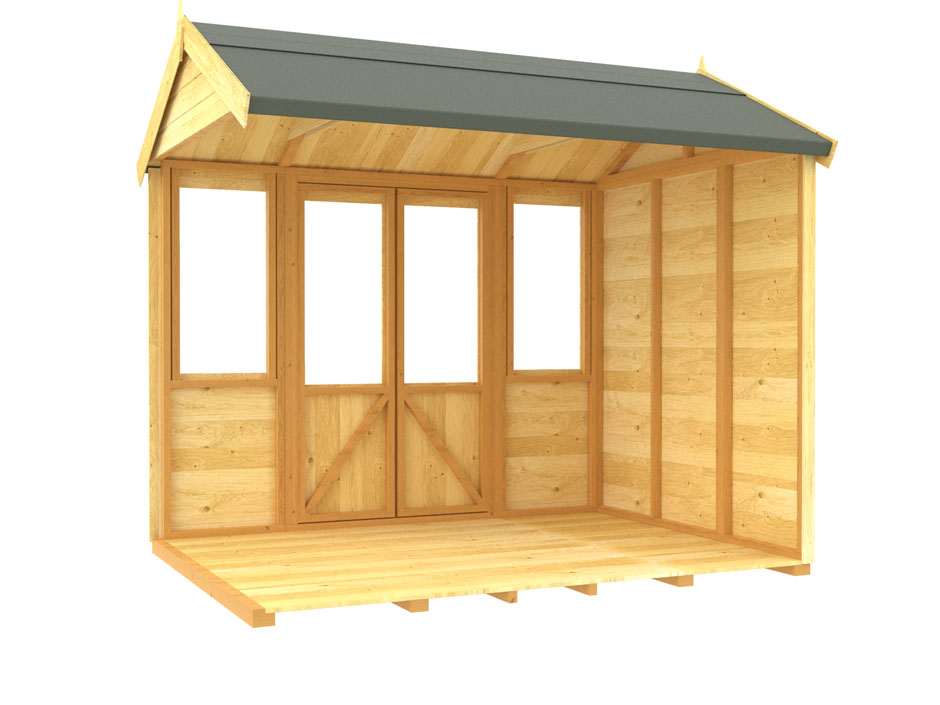 5ft x 8ft Apex Summer House