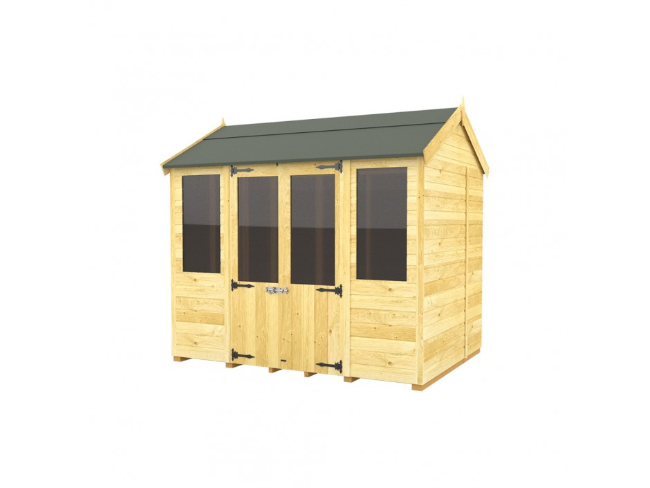 7ft x 8ft Apex Summer House